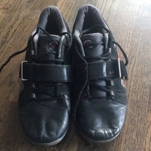 Reebok CrossFit lifting shoes.